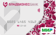 Дебетовая карта МИР Социальная