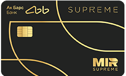 Ак Барс Карта Premium Мир Supreme
